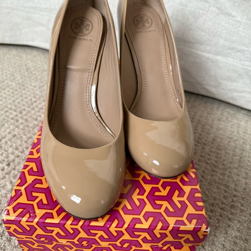 Tory Burch wedge heels